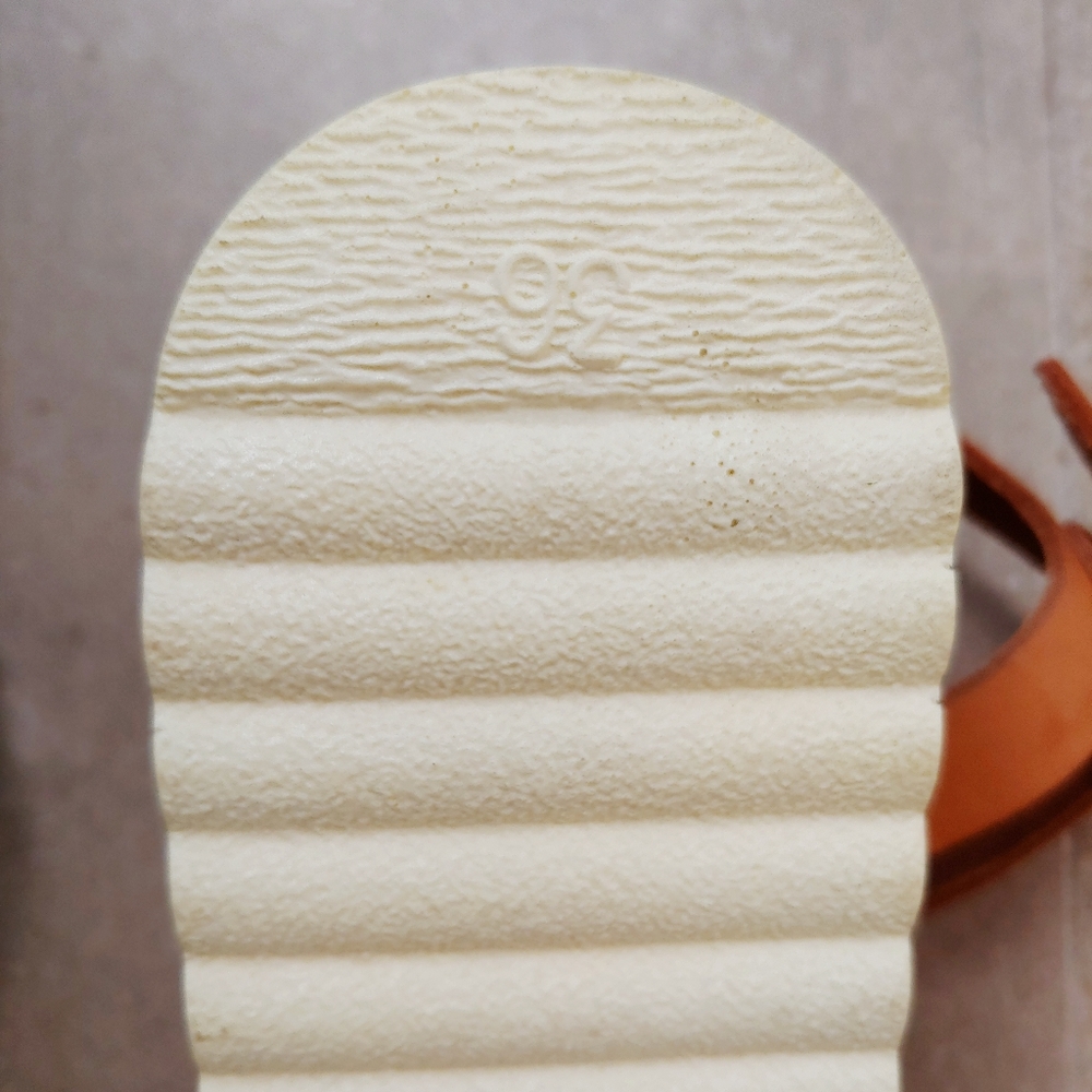 Greek Leather Platform Sandals Nicolas Lainas Size 6 EU 36 - Picture 14 of 15